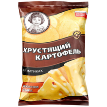 Чипсы Хрустящий картофель в ломтиках Сыр 70г*20