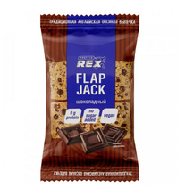 Печенье протеиновое Шоколад Flap Jack ProteinRex, 60 г*12