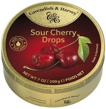 Cavendish & Harvey леденцы Sour Cherry Drops 200г