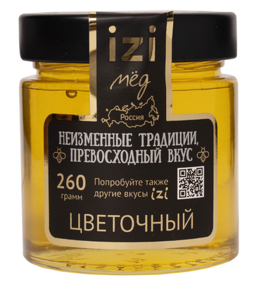 Мед Izi Цветочный, 260 г*10