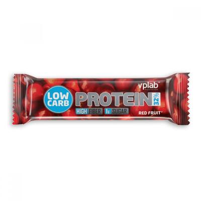 Батончик протеиновый Low Carb Protein Bar Красные Ягоды VP54087 35гр*24