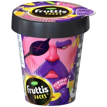 Коктейль йогуртный Fruttis Faces пастеризованный «Ромовая слива» с соком сливы 2,5 % 265 г*12