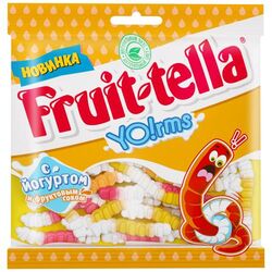 Fruittella Мармелад Йогуртовые Червячки 138г