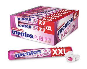 Mentos жевательная резинка Pure Fresh вкус Тутти-Фрутти XXL 23,3г