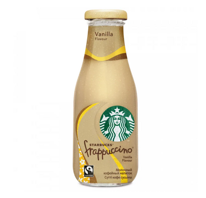 Молочный кофейный стерилизованный напиток Starbucks Frappuccino Vanilla, 1,2 % 250 мл