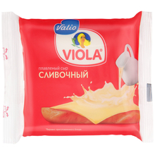 Сыр Viola плавленый cливочный ломтики, 140 гр*16