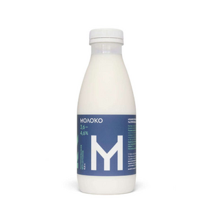 Молоко питьевое пастеризованное безлактозное  3,6-4,6% 0,5л*4