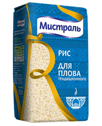 Рис МИСТРАЛЬ для плова традиционного 900 гр*12