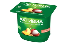 БИОЙОГУРТ Активиа ПЕРСИК-ЛИЧИ-КИНОА 150 г.