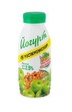 Йогурт "Яблоко-облепиха" РАЭ 2,5% 290г