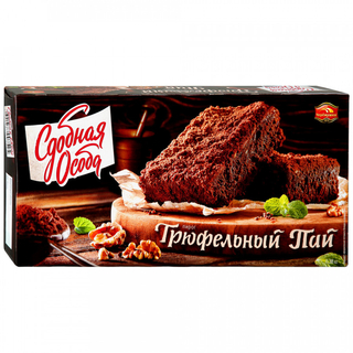 Пирог «Сдобная особа» трюфельный пай шоколадный, 380 г