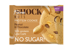 Протеиновое печенье FitnesShock арахис-шоколад, 40 г*12