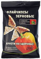 ФлайЧипсы  зерновые  с паприкой и прованскими травами 40 гр