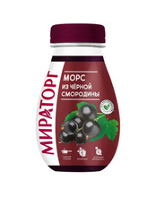 Морс Мираторг из черной смородины  370мл *12