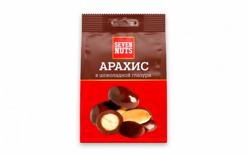 Арахис Seven Nuts «Ассорти» в молочной шоколадной глазури 10429 150 г*12
