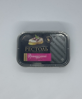 Паштет Французский с ГУСИНЫМ МЯСОМ (160г) МА (г/я №4  4шт) "Рестоль"  * 4