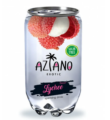 Газированный напиток «AZIANO» "Lychee" 0,35л