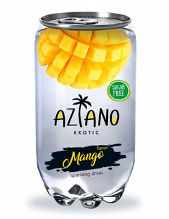 Газированный напиток «AZIANO» "Mango" 0,35л