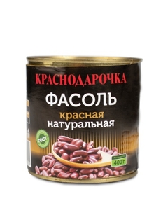 Фасоль красная натуральная Краснодарочка 400гр ж/б   