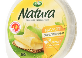 Сыр Arla Natura: калорийность и полезные свойства