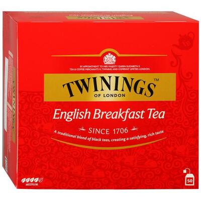 TWININGS Чай пакетированный "Английский завтрак" 2г*25шт 
