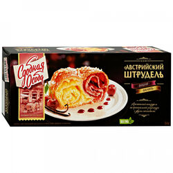 Пирог «Сдобная особа» Австрийский штрудель «вишня и ваниль», 400 г