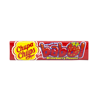 Chupa Chups Жевательная резинка Биг Бабол со вкусом клубники 21г
