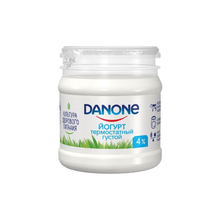 Термостатный натуральный йогурт 4% «Данон», 160г