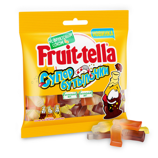 Fruittella Мармелад Супер Бутылочки 20х100г