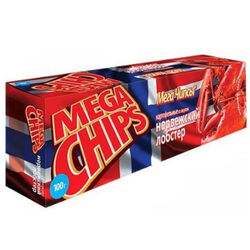 Мегачипсы картофельные со вкусом норвежского лобстера 100г  * 25шт