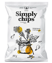 Картофельные чипсы Simply chips Медовая горчица  80г*21