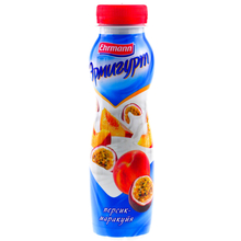 Питьевой йогурт персик-маракуйя 1,2% 290г х6
