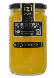 Мёд Izi Цветочный, 460 г*10
