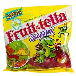 Fruittella Мармелад Звери Микс 150г