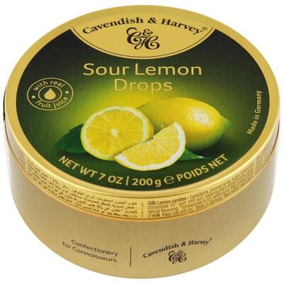 Cavendish & Harvey леденцы Sour Lemon, 200 г