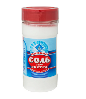 Соль пищевая йодированная, 500 г*10