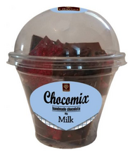 «Chocomix» Ассорти из темного шоколада (темный шоколад с вишней, с какао крупкой, жареным кешью). ““Libertad” 95гр