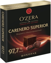 Шоколад OZera Carenero Superior 97,7% 90г*6
