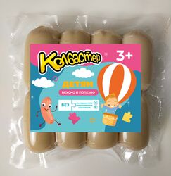 Сардельки из мяса индейки и говядины в/у, пастер., г/я  240г *6