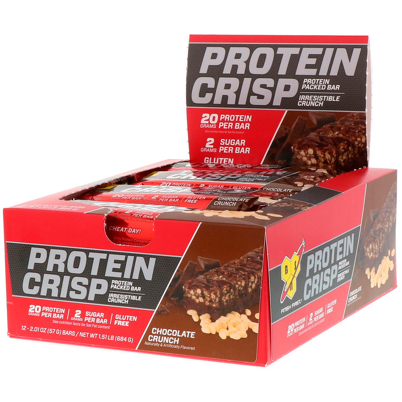 Протеиновые батончики Protein Crisp
